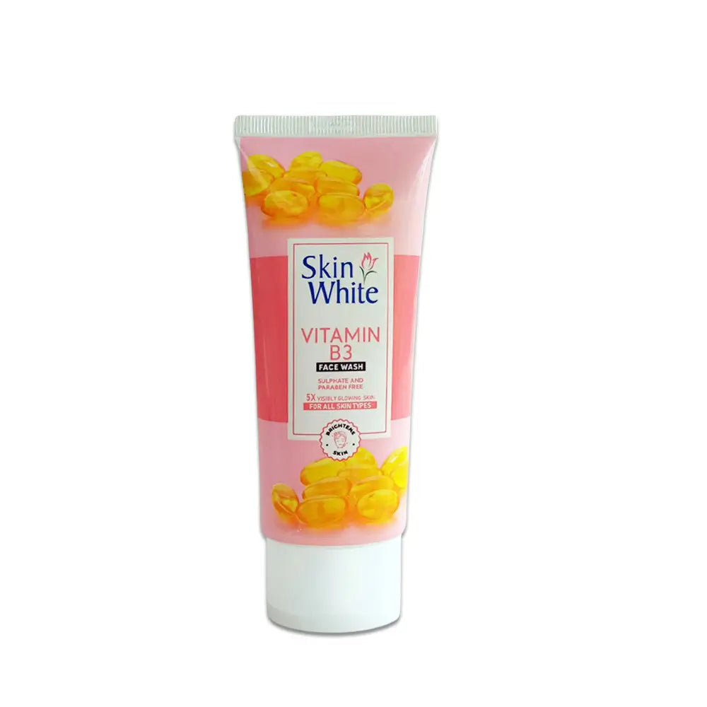 Skin White Vitamin B3 Face Wash Sulphate & Paraben Free – 100g Skin White