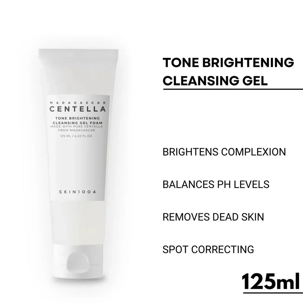 SKIN1004 - Madagascar Centella Tone Brightening Cleansing Gel Foam - 125ml SKIN1004