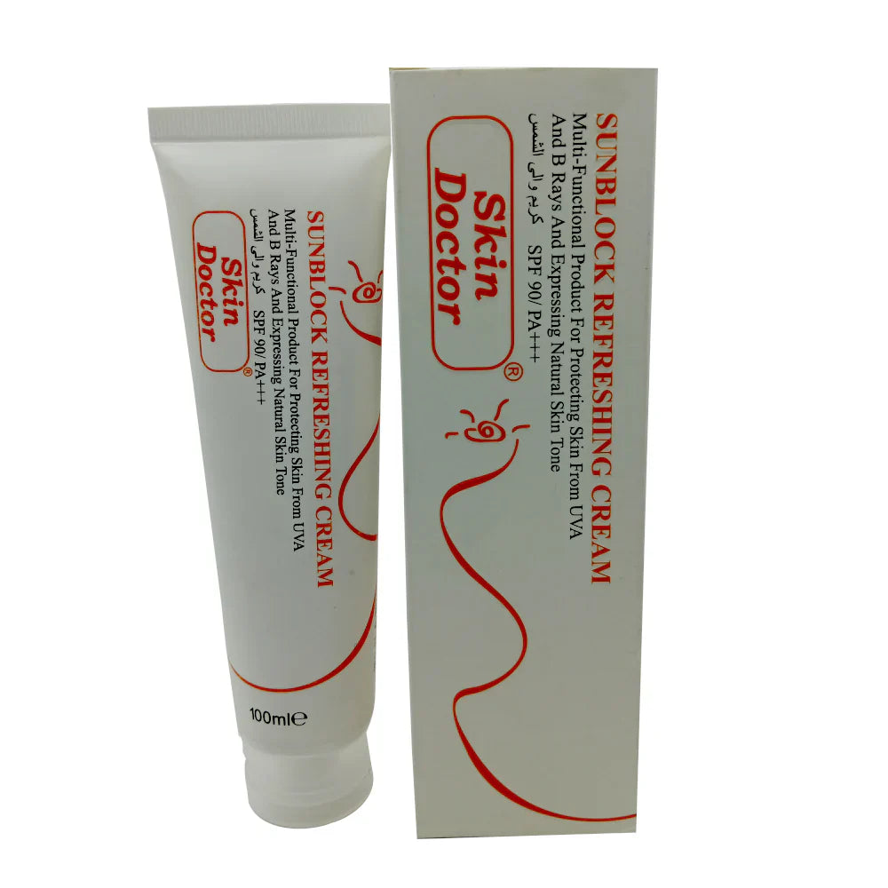Skin Doctor Sunblock Refreshing Cream SPF 90 - 100ml Skin Doctor