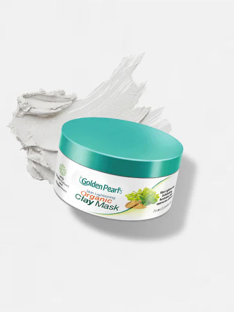Golden Pearl Skin Lightening Organic Clay Mask - 75ml Golden Pearl