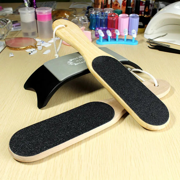 Small Wood Body Foot Scrubber Cosmia.pk