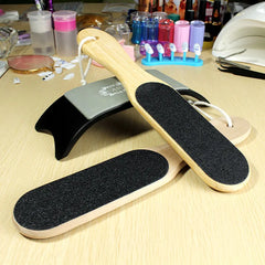 Small Wood Body Foot Scrubber Cosmia.pk