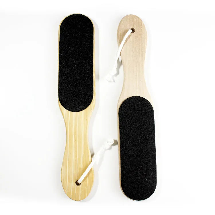 Small Wood Body Foot Scrubber Cosmia.pk