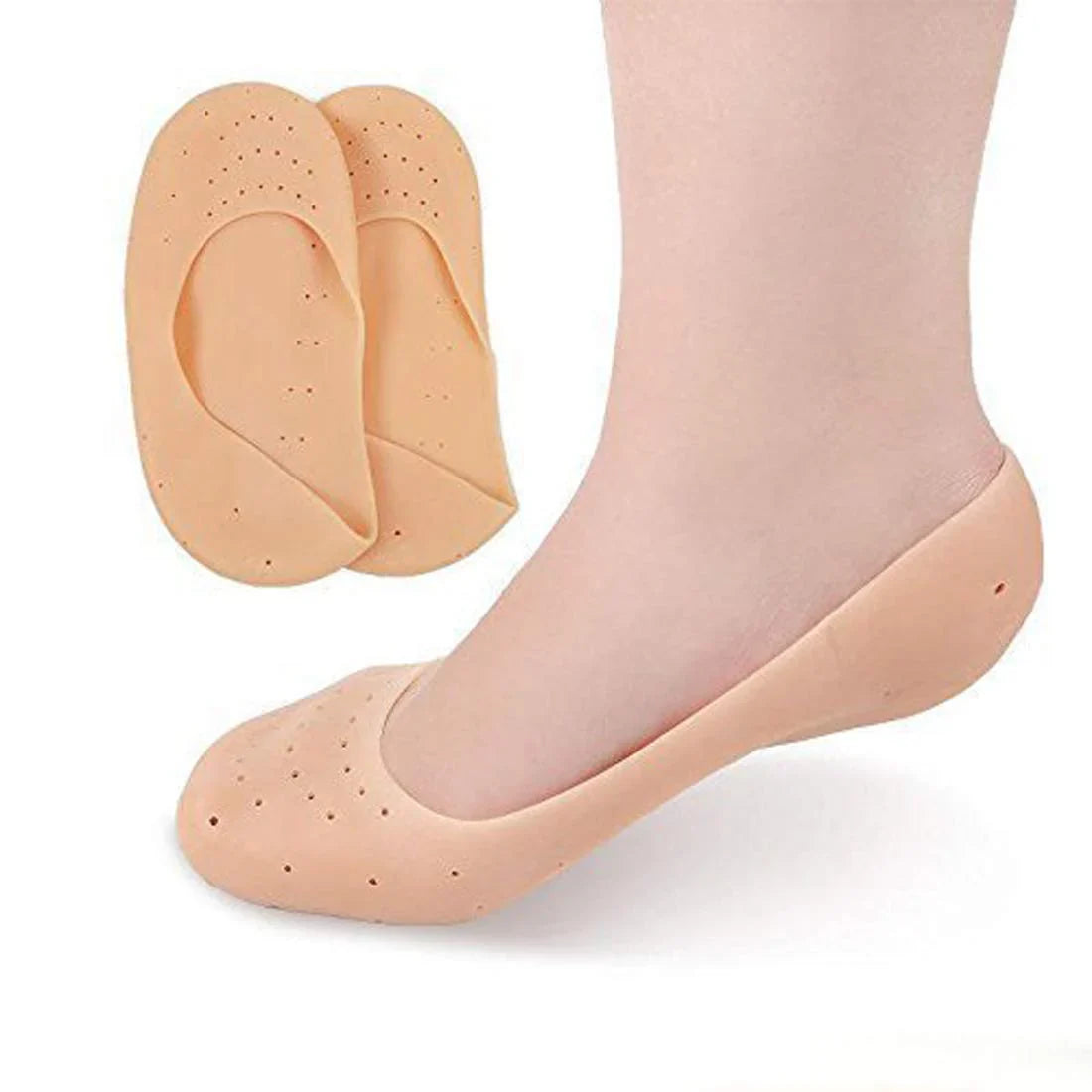 Smiling Foot Full Length Silicone Protector Moisturizing Socks Cosmia.pk