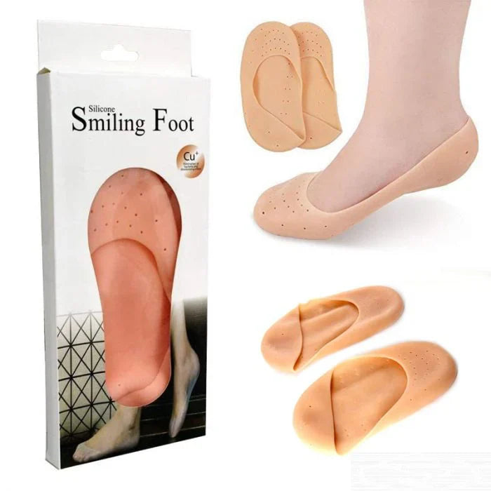 Smiling Foot Full Length Silicone Protector Moisturizing Socks Cosmia.pk