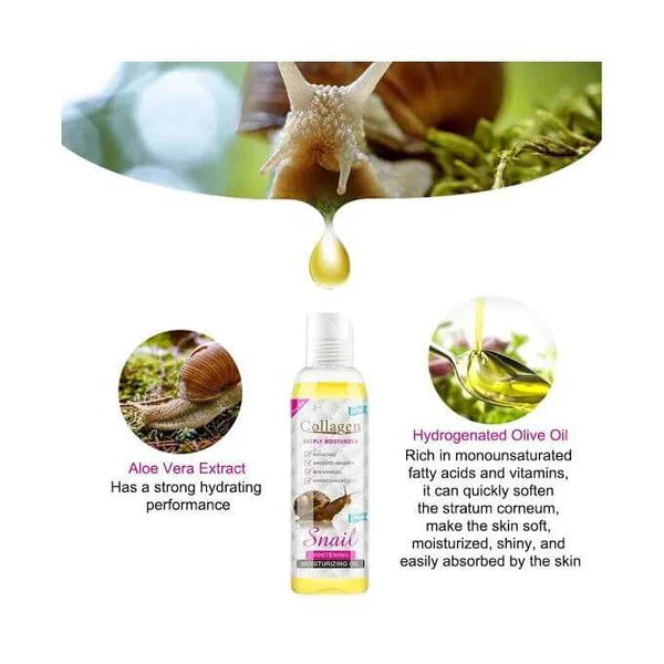 Snail Collagen Moisturizing Oil - 100ml Cosmia.pk