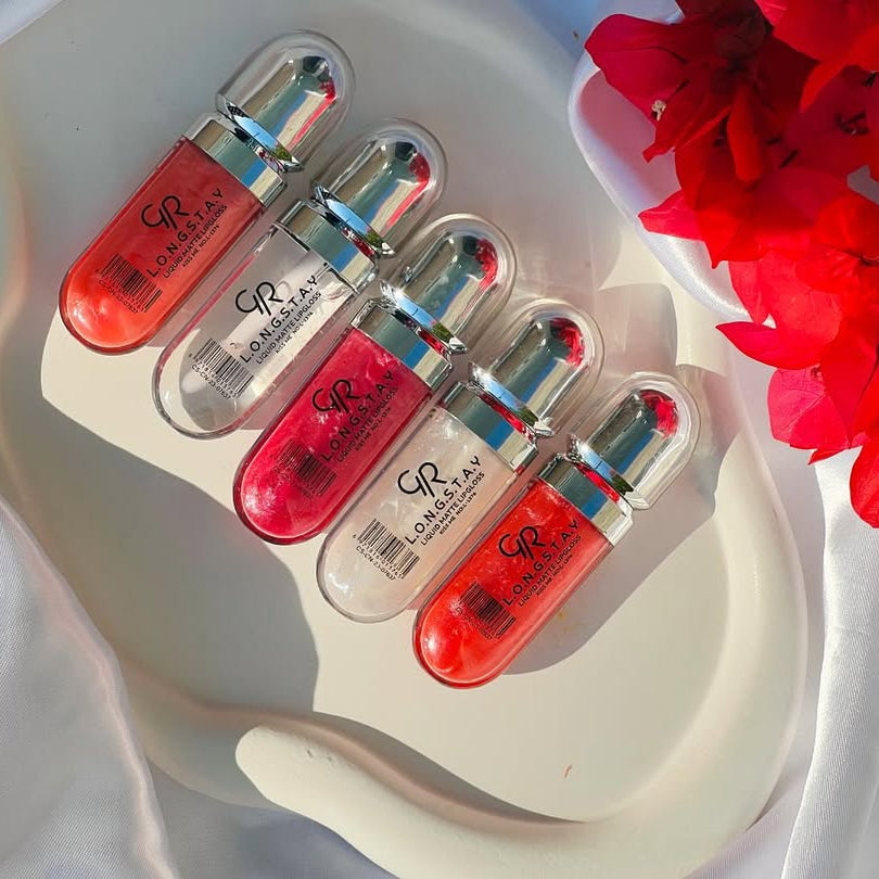 GR Longstay Shimmer Gloss Collection – 5 Shades Set GR