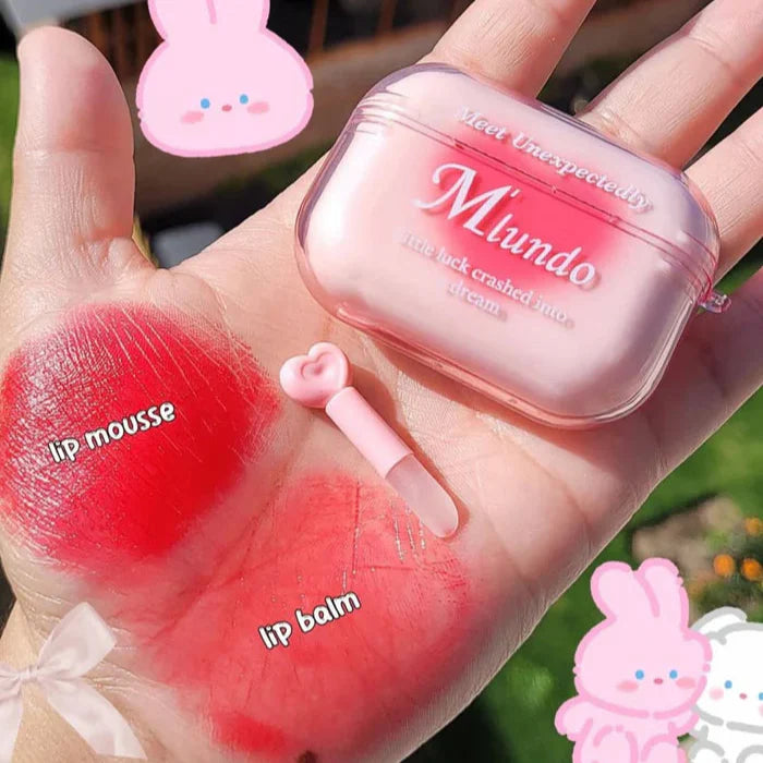 Miundo AirPods Lip Mousse & Lip Balm Set Miundo