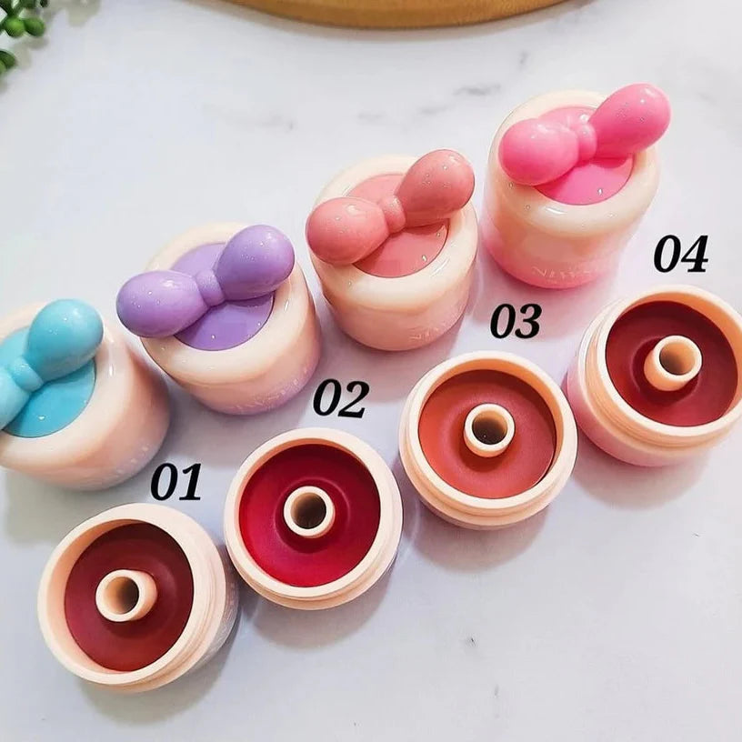 Mocallure Korean Bow knot Lip Mud Mousse Mocallure
