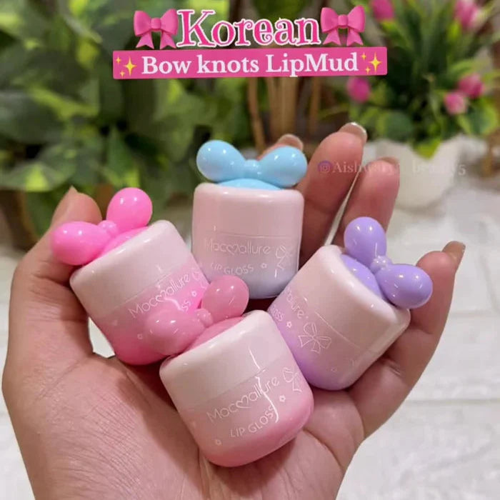Mocallure Korean Bow knot Lip Mud Mousse Mocallure