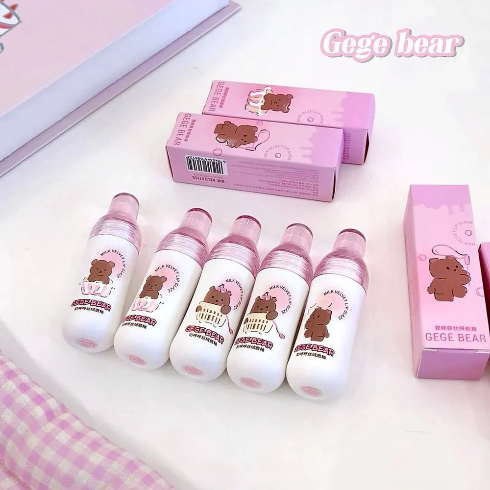 Gege Bear Milk Velvet Lip Gloss Gege Bear