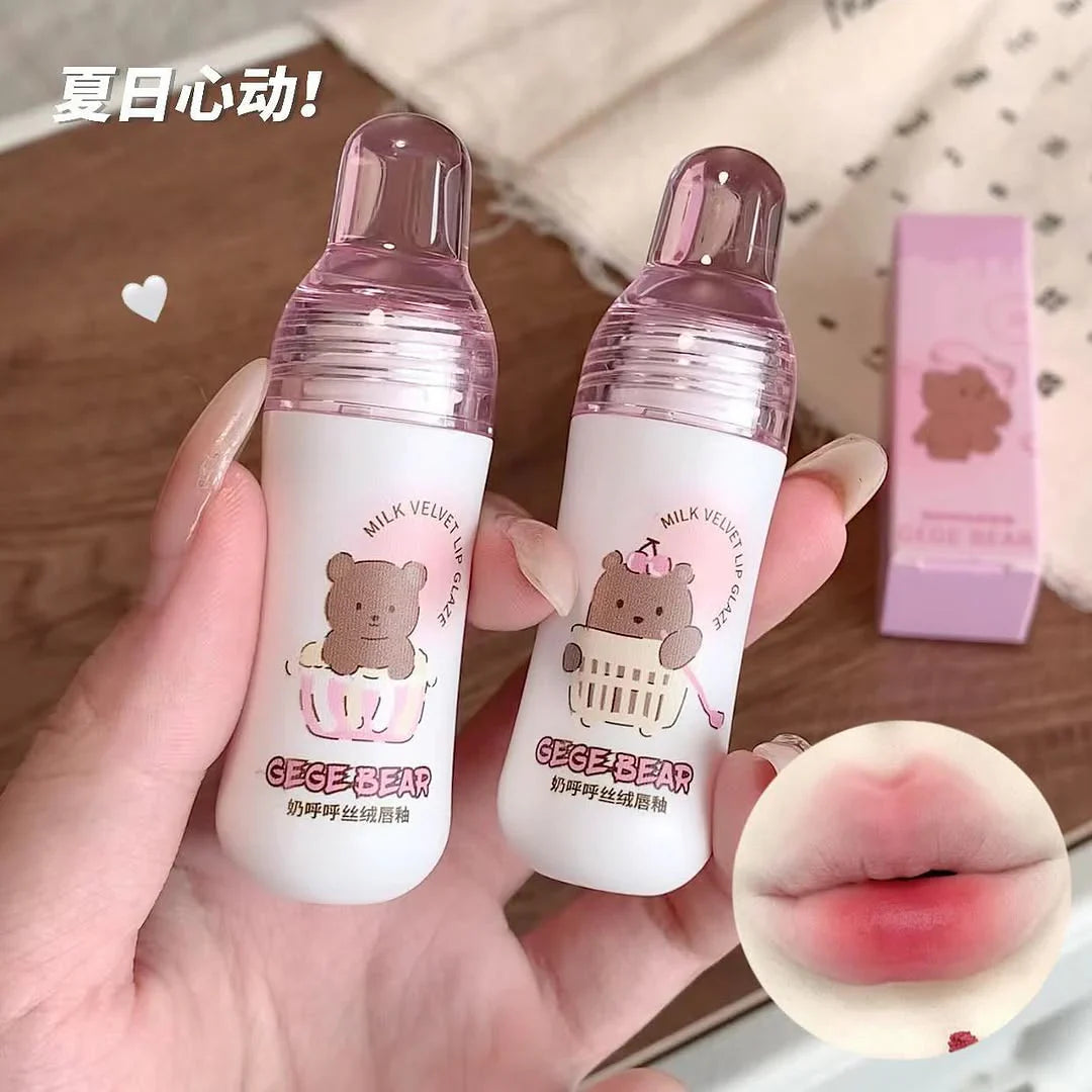 Gege Bear Milk Velvet Lip Gloss Gege Bear