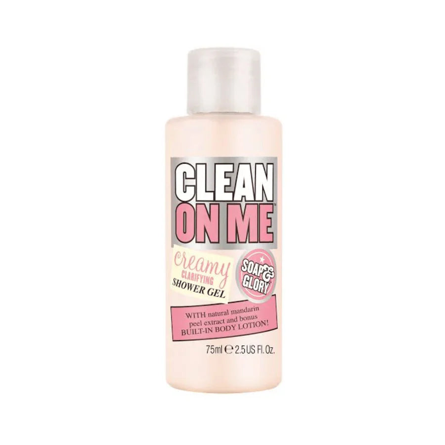 Original Soap & Glory Clean On Me Creamy Moisture Shower Gel - 75ml Soap & Glory