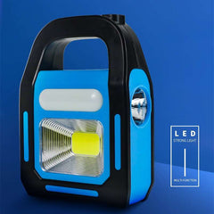3-in-1 Solar Rechargeable Handy Lamp with 3 Modes Light and Built-in Cosmia.pk