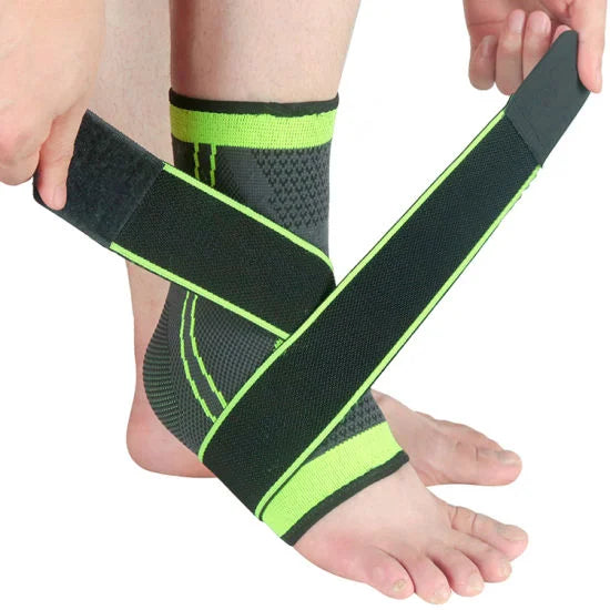 Adjustable compression ankle support brace - 1 Pcs Cosmia.pk