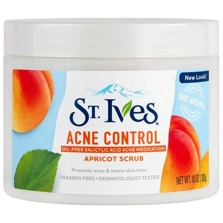 St.Ives - Scrub U.S.A Apricot Acne, Blemish & Blackhead Jar 283g St. Ives