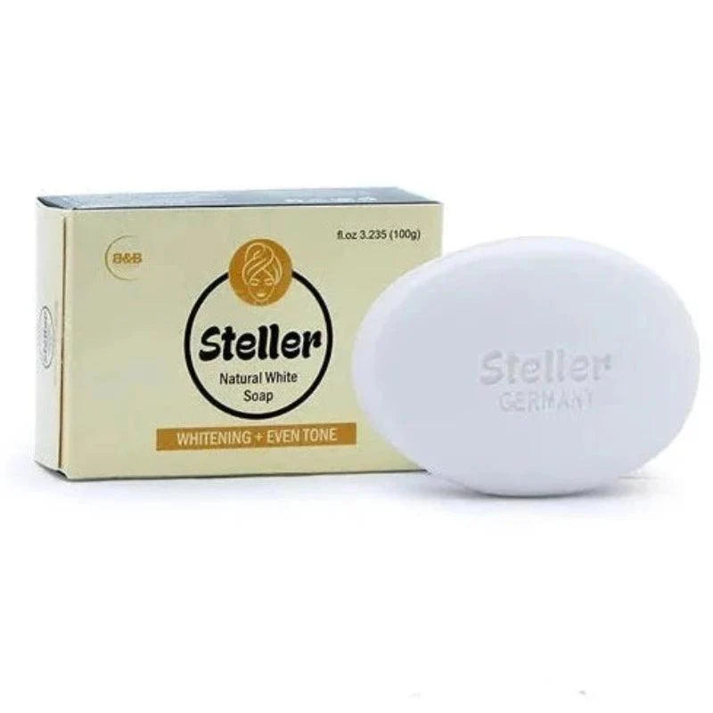 Steller Natural White Soap-75g Steller