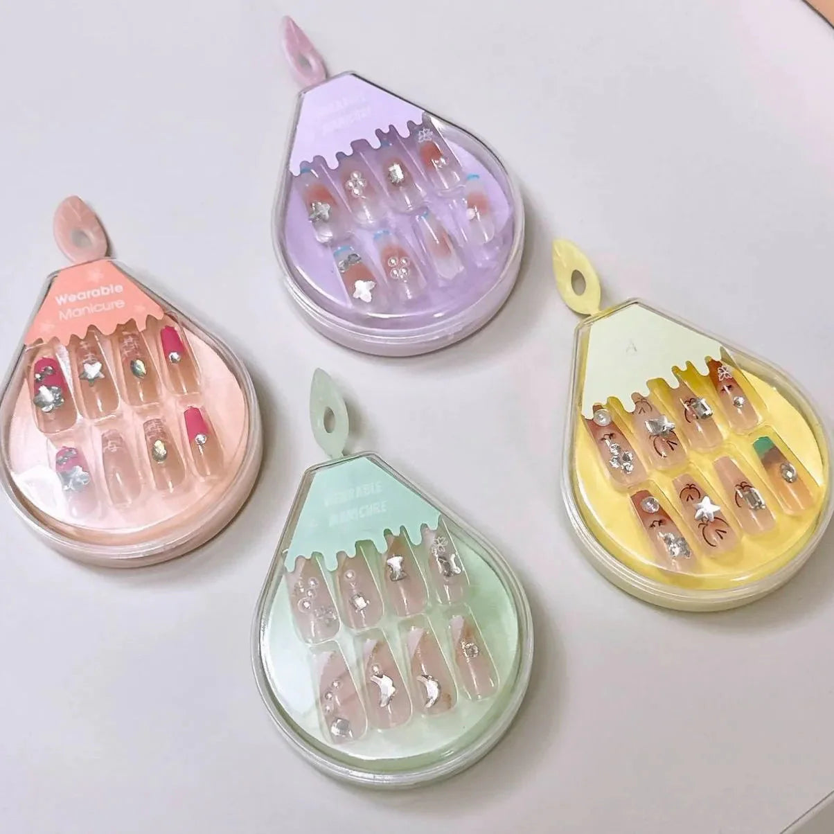 Stylish Artifical Nails Drop Shape Box Cosmia.pk