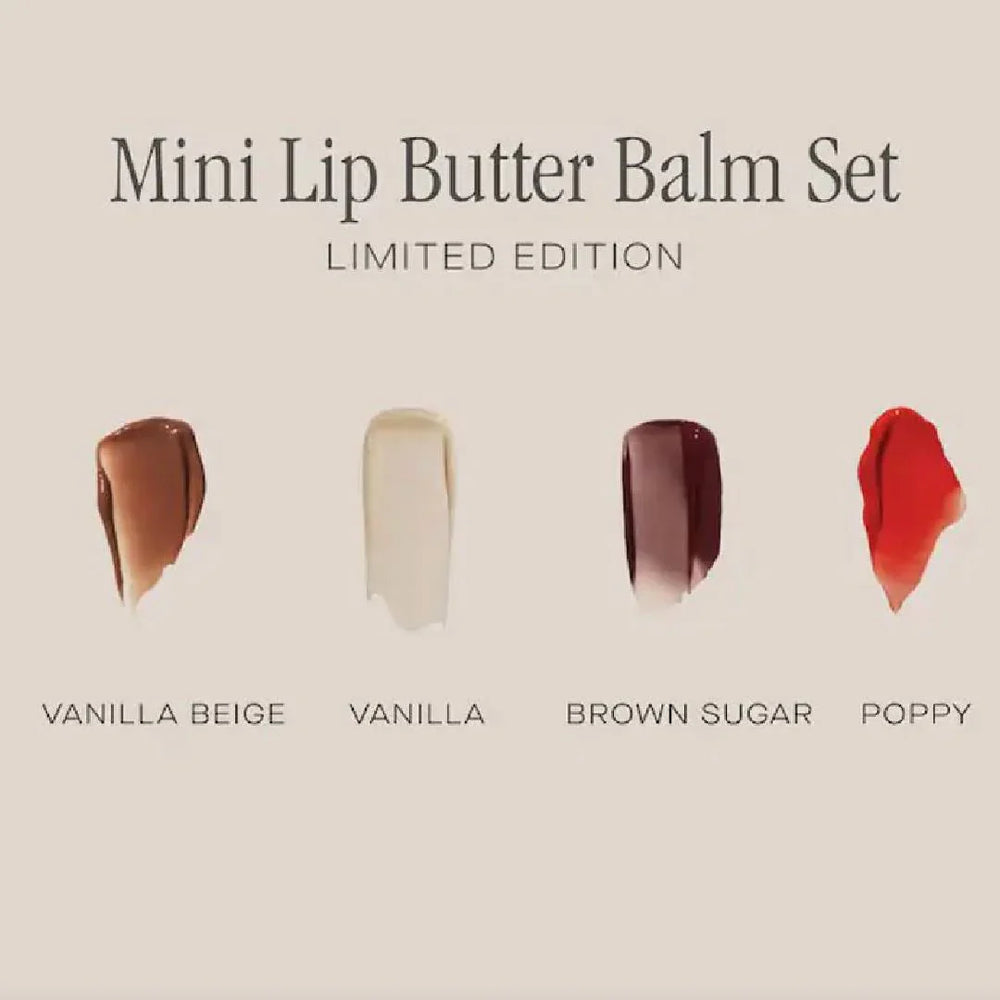 Summer Fridays Mini Lip Butter Balm 4Pcs Set - 5g Each Summer Fridays