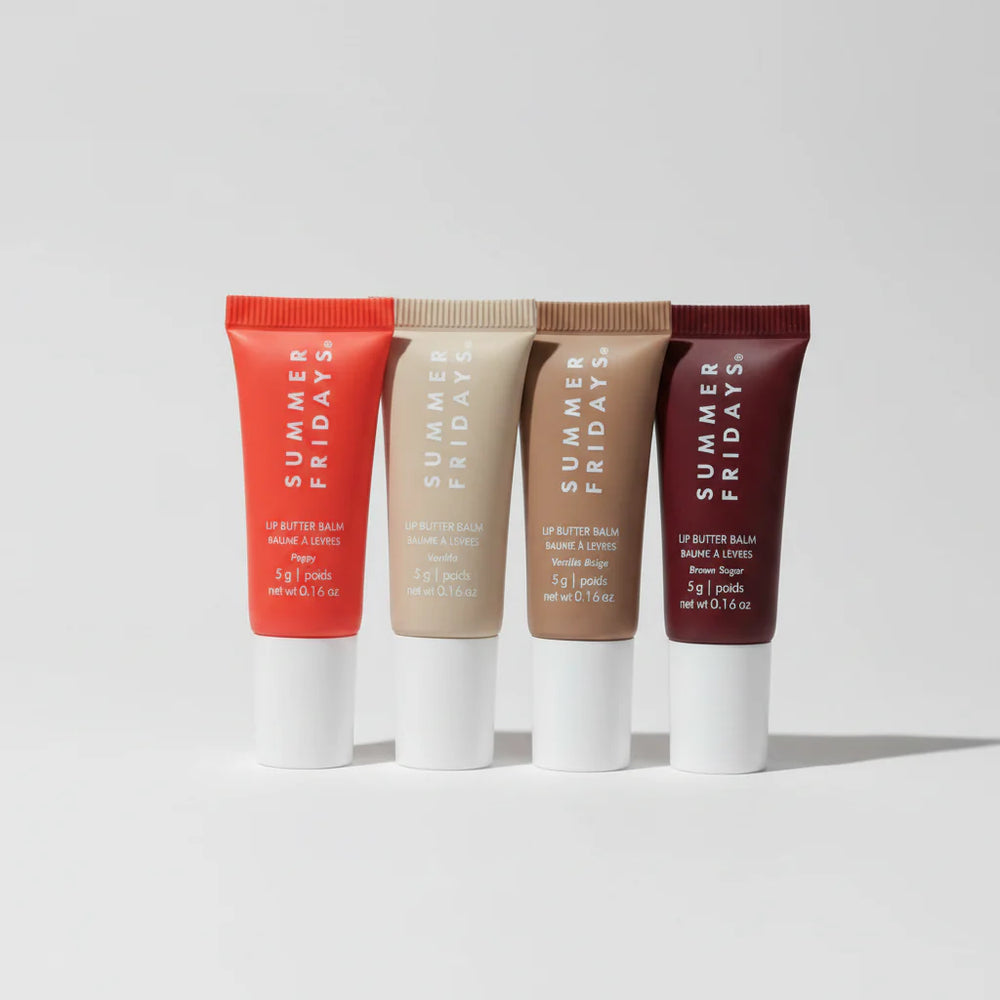 Summer Fridays Mini Lip Butter Balm 4Pcs Set - 5g Each Summer Fridays