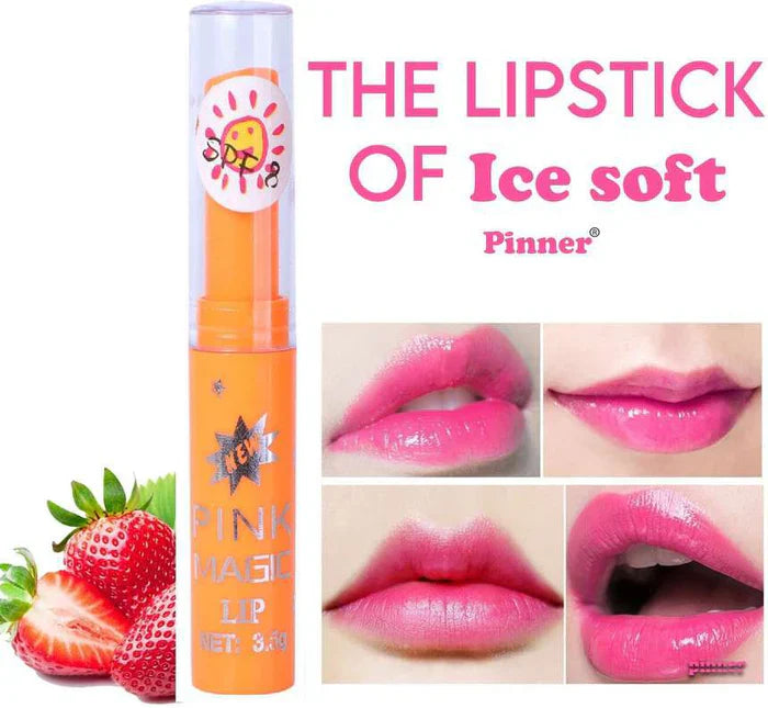 Pink Magic Color Changing Lip Balm - Sun Flower Pink Magic
