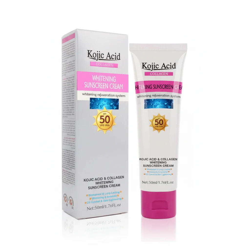 Kojic Acid Collagen Whitening Sunscreen Cream - 50ml Kojic