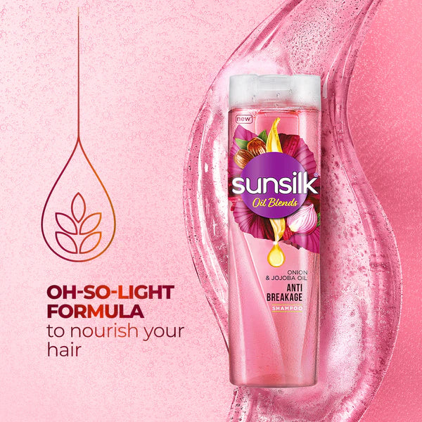 Sunsilk - Oil Blends Onion & Jojoba Oil Shampoo - 380Ml Sunsilk
