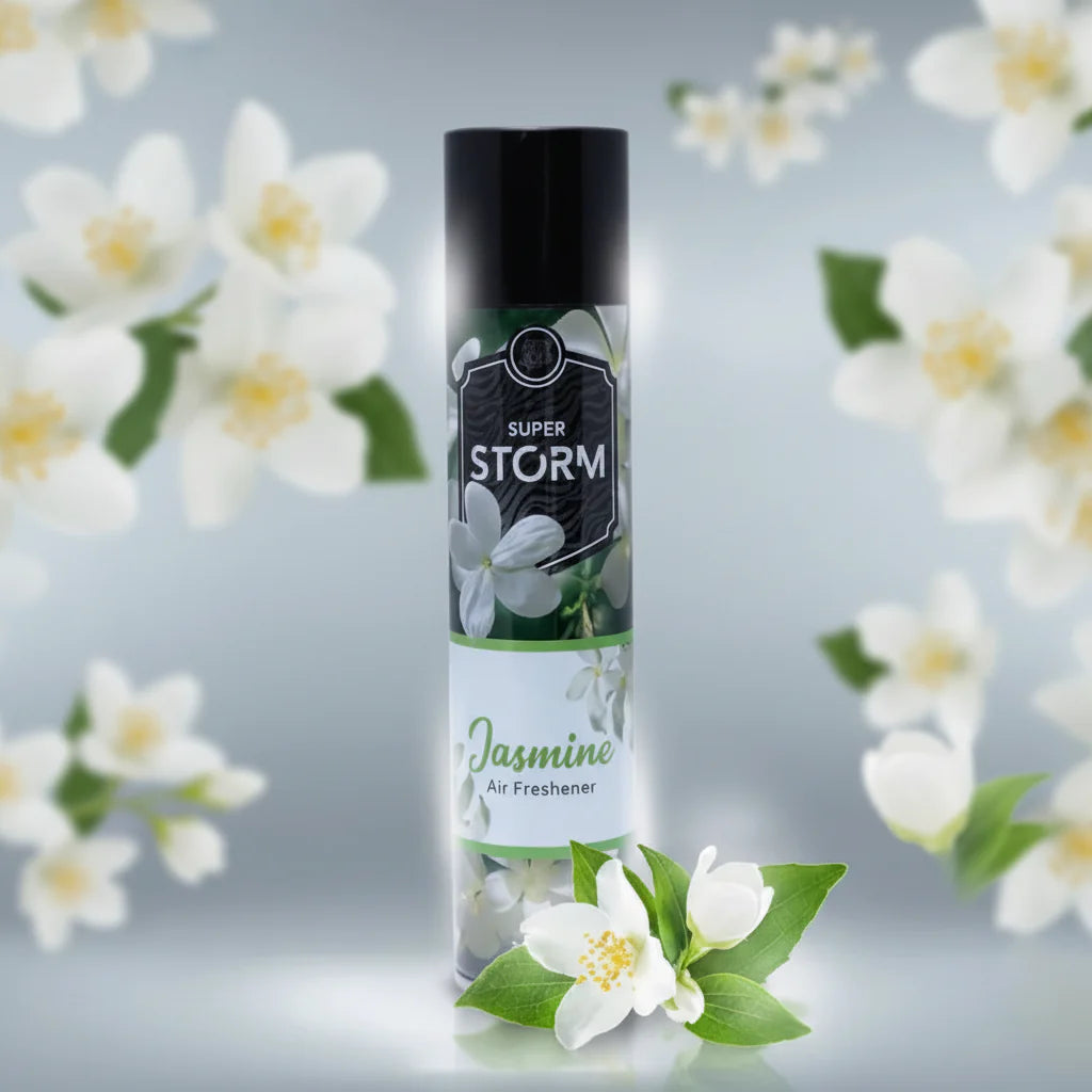 Super Storm Jasmine Air Freshener- 300ml Super Storm
