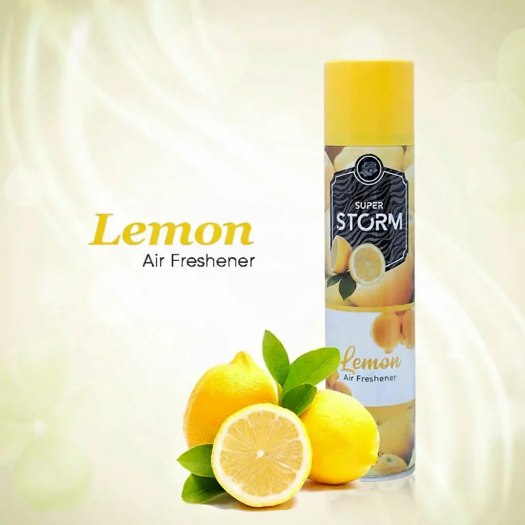 Super Storm Lemon Air Freshener - 300ml Super Storm