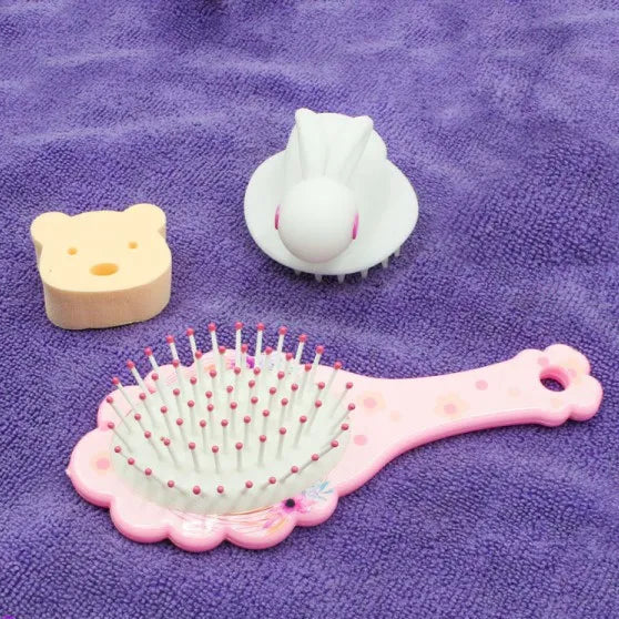 Sweet Beauty Hair & Skin Care Set - Pink & White Sweet Beauty