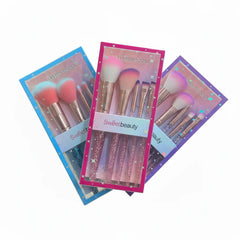 Sweet Beauty Glitter Makeup Brushes - 5 Pcs Sweet Beauty