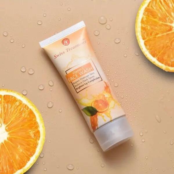 Swiss Treatment Vitamin-C Face Wash - 100ml Swiss Treatment