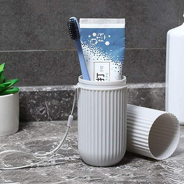Capsule Toothbrush Holder, Travel Toiletries Storage Cup Cosmia.pk