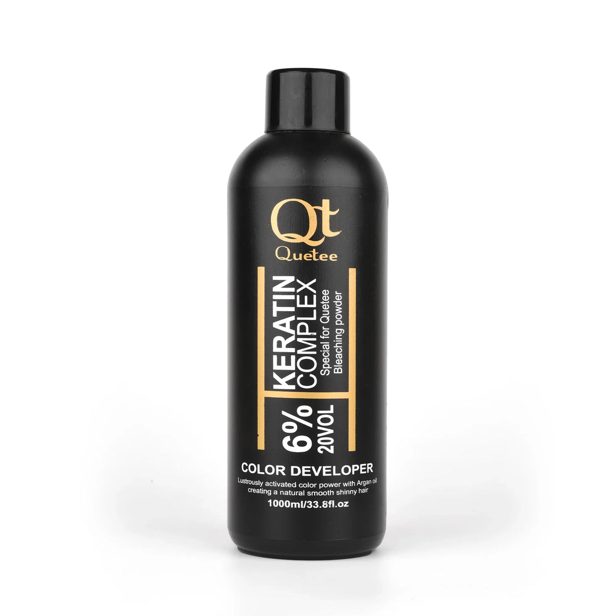 Quetee Beauty Keratin Complex Bottle Bleaching Powder (20VOL) 1000ml Quetee