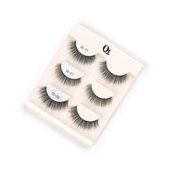 Quetee Beauty Faux Mink Eyelash-Pack Two Quetee