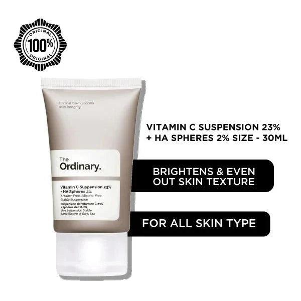 The Ordinary Vitamin C Suspension 23% + HA Spheres 2% Size - 30ml The Ordinary