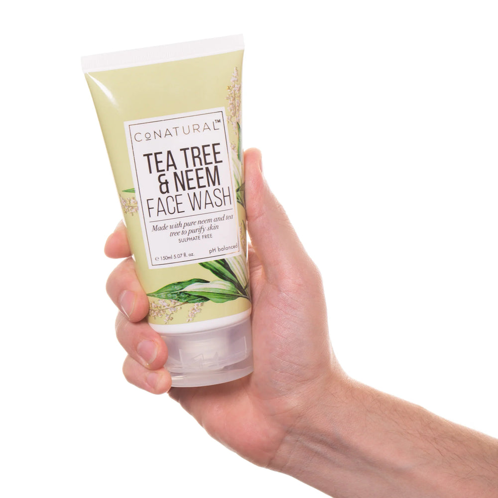 CoNatural Tea Tree & Neem Facewash - 150ml Co-Natural