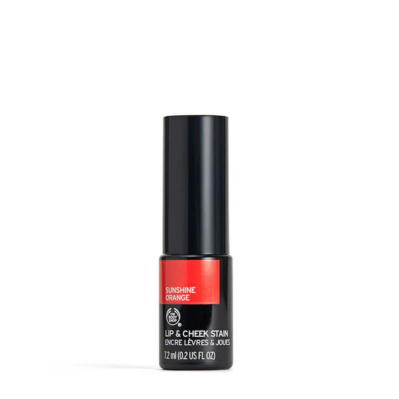 The Body Shop Lip & Cheek Stain Sunshine Orange - 7.2ml The Body Shop