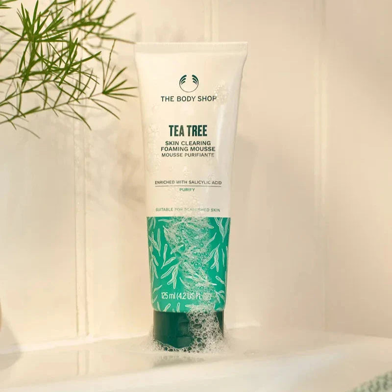 The Body Shop Tea Tree Skin Clearing Foaming Mousse  - 125ml The Body Shop