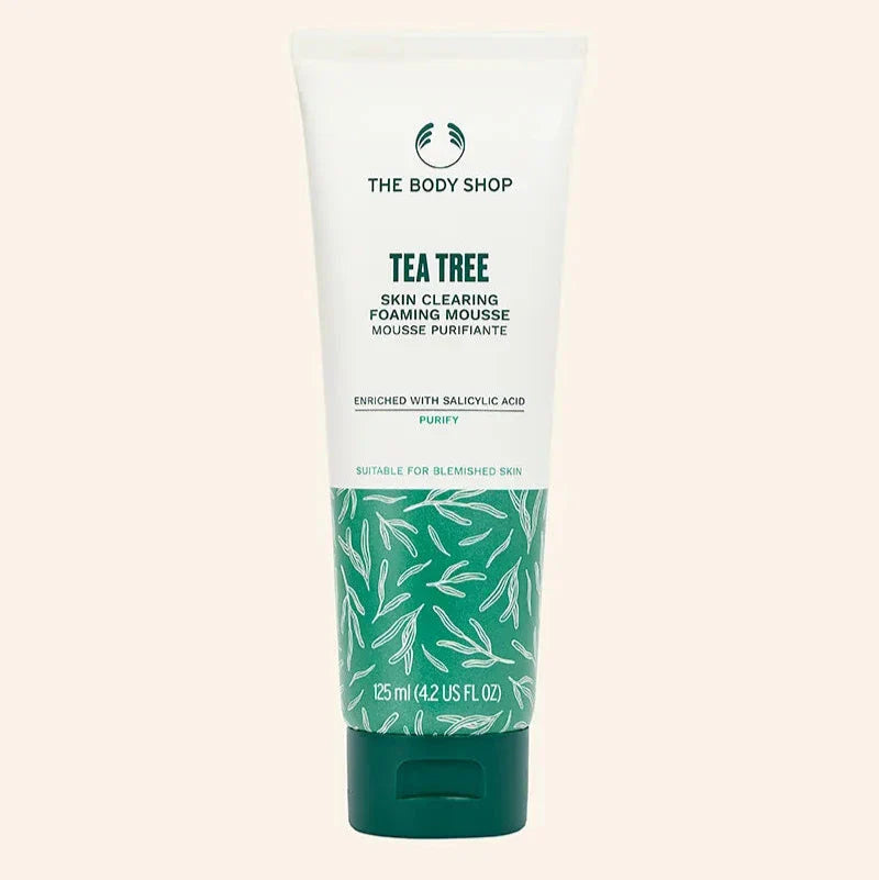 The Body Shop Tea Tree Skin Clearing Foaming Mousse  - 125ml The Body Shop
