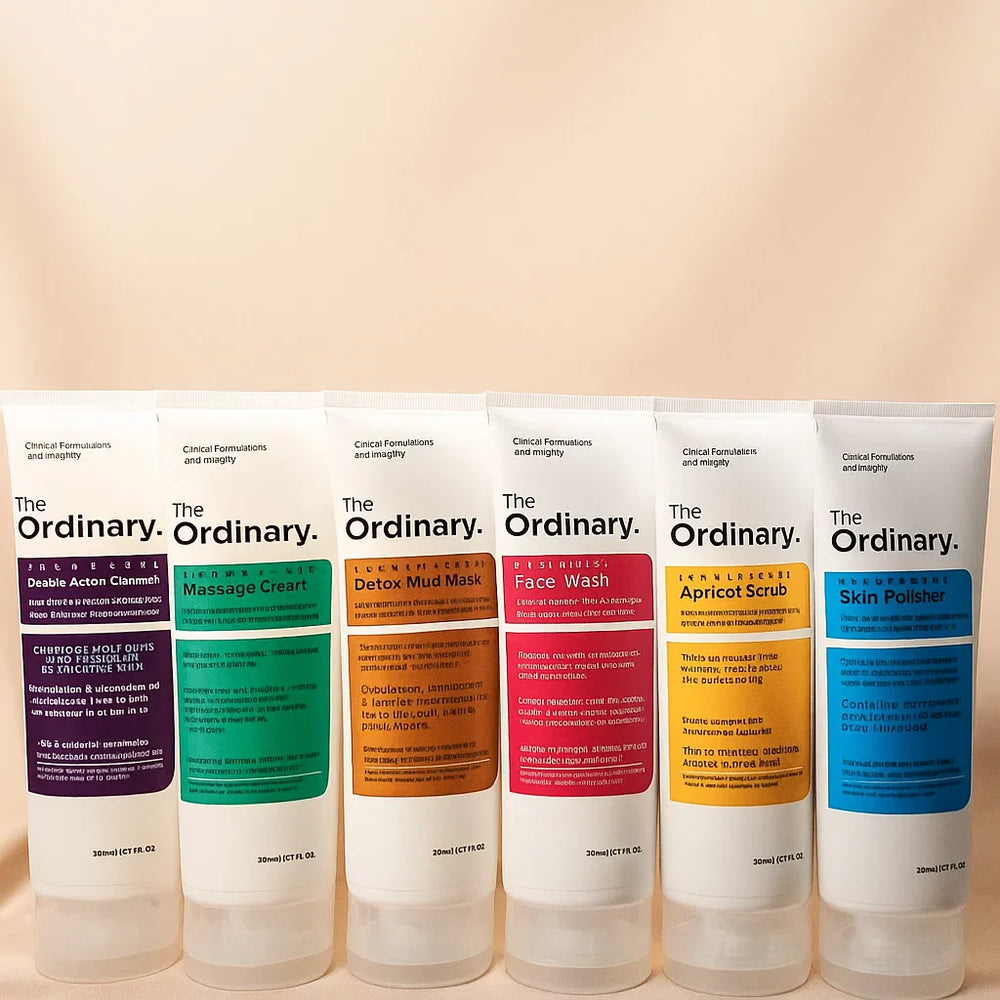 The ordinary Facial set - 6Pcs The Ordinary
