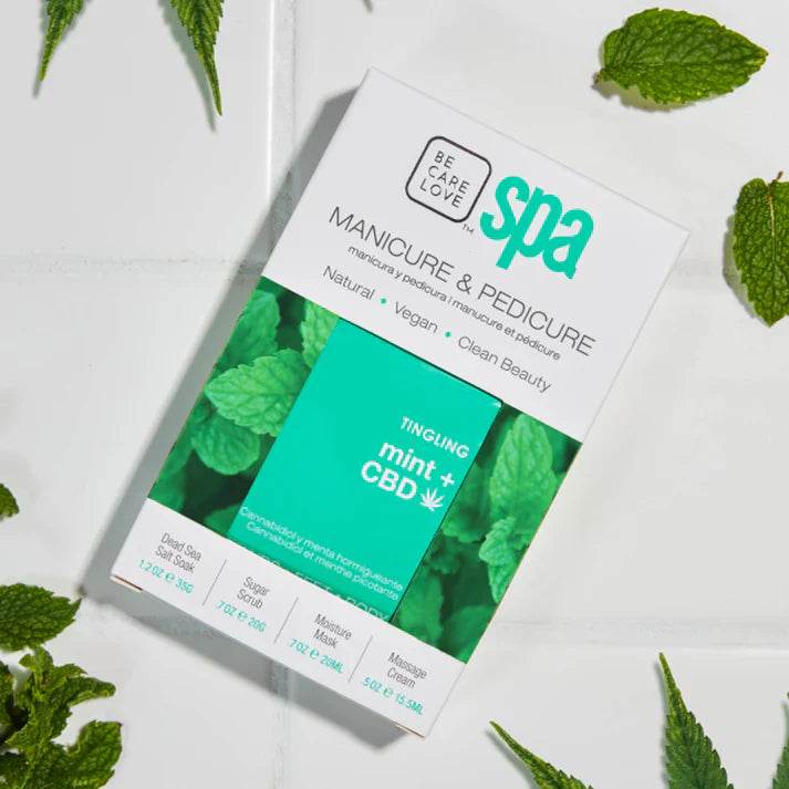 Be Care Love Tingling Mint Spa 4 Pcs Set Be Care Love