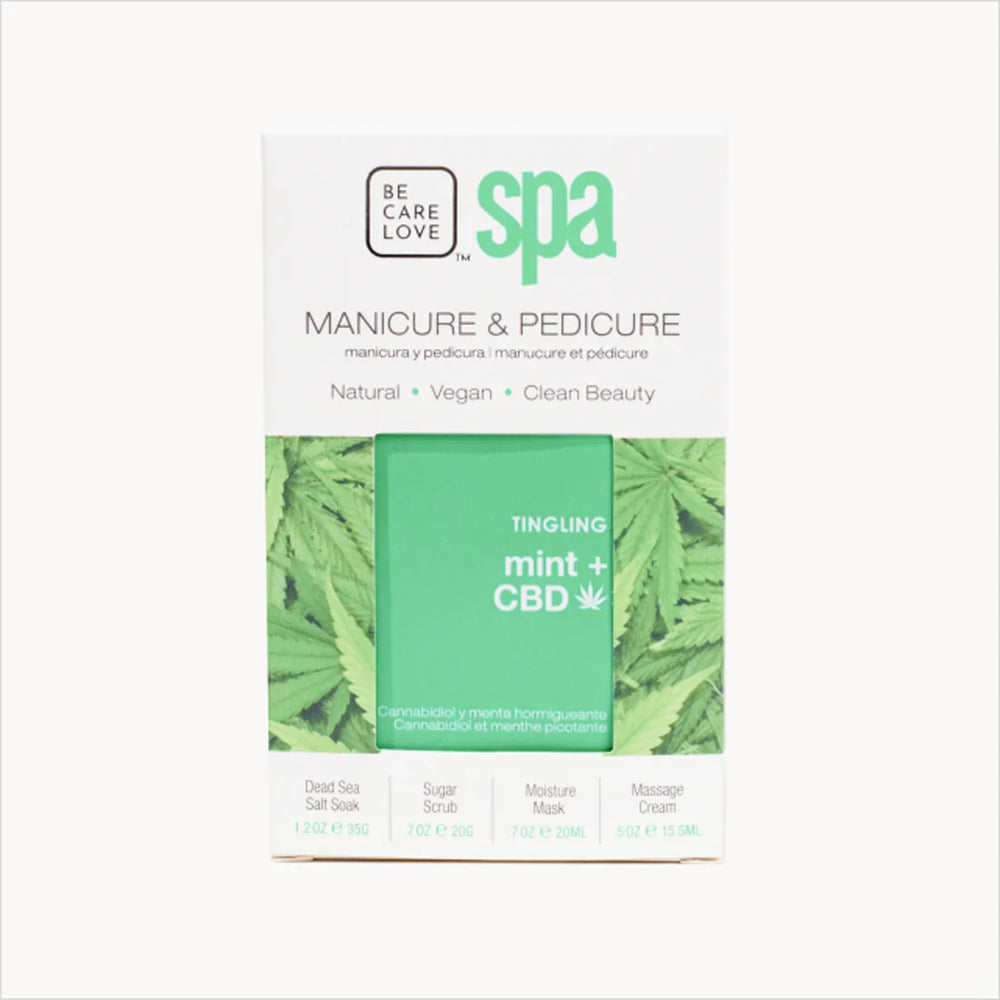 Be Care Love Tingling Mint Spa 4 Pcs Set Be Care Love