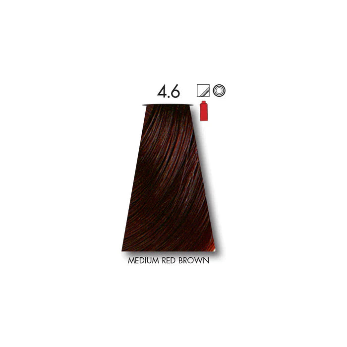 KEUNE TINTA MEDIUM RED BROWN 4.6 with Keune Developer 20 Volume - 60 ml Keune