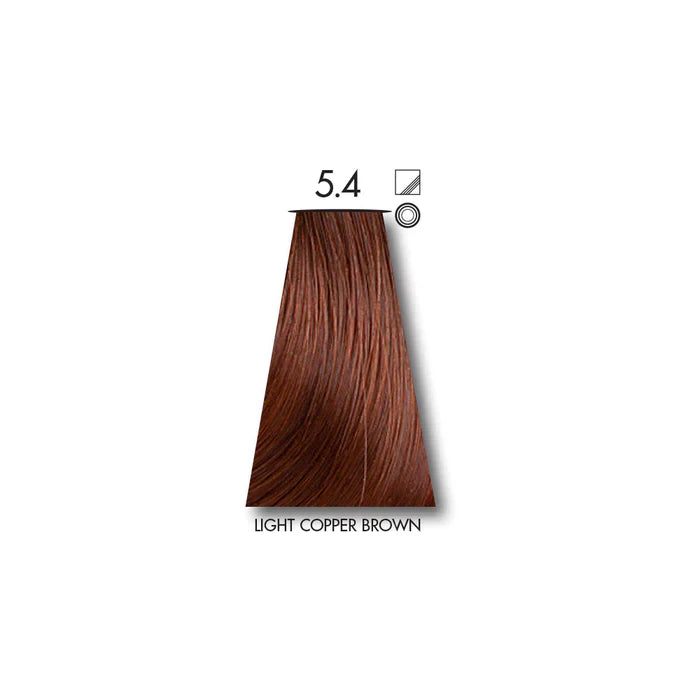 KEUNE TINTA LIGHT COPPER BROWN 5.4 with Keune Developer 20 Volume - 60 ml Keune