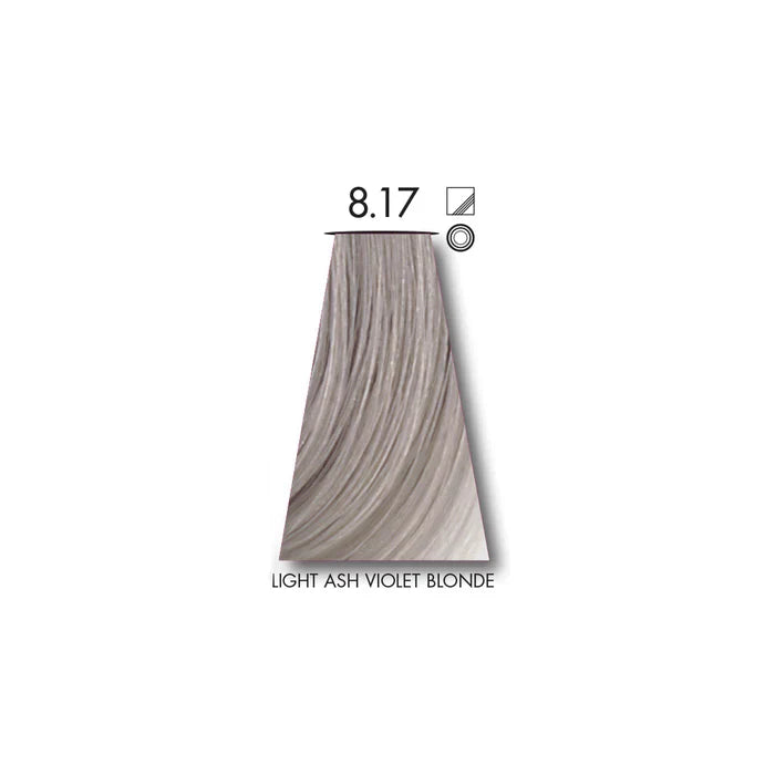 KEUNE TINTA LIGHT ASH VIOLET BLONDE 8.17 with Keune Developer 20 Volume - 60 ml Keune