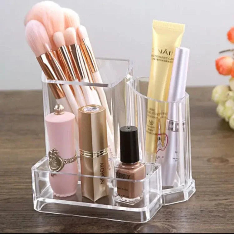 Transparent Makeup Brush Bucket Cosmia