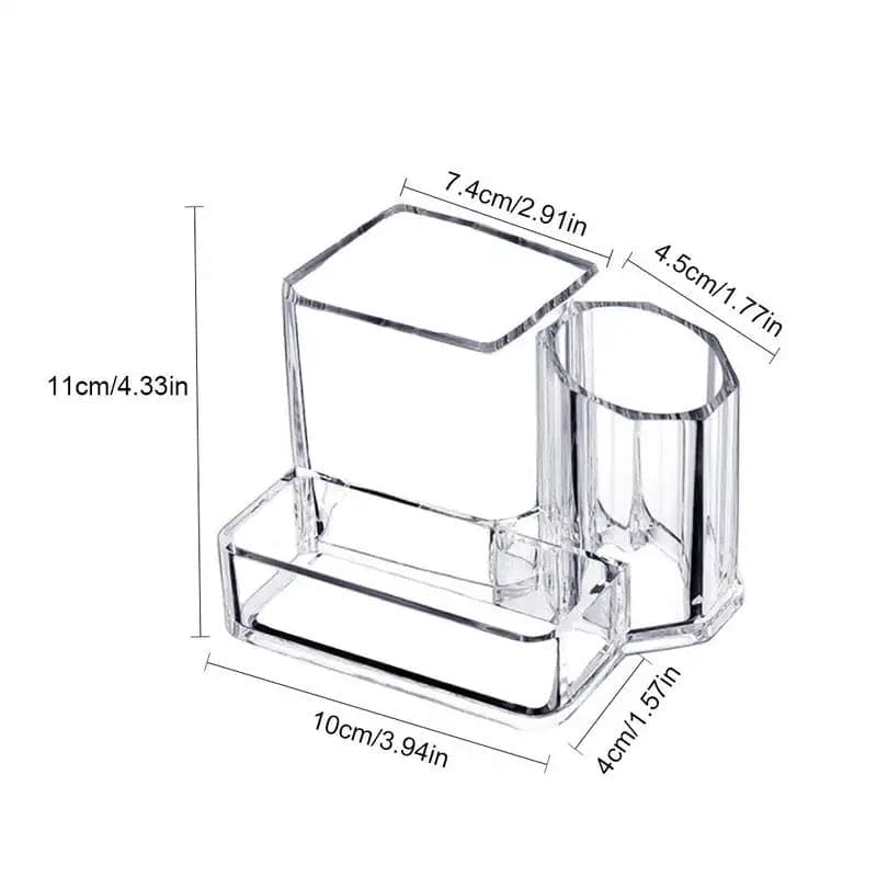 Transparent Makeup Brush Bucket Cosmia