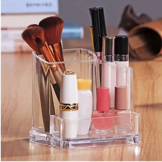 Transparent Makeup Brush Bucket Cosmia