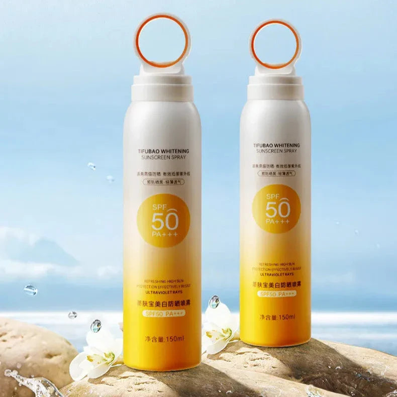 Transparent Ultra Light SPF 50 Sunscreen Spray 150ml Cosmia